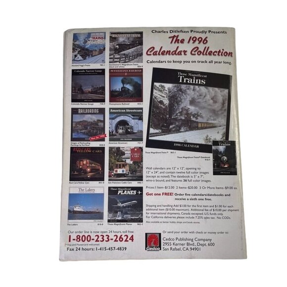 Trains Magazine Railroading Enthusiast November 1995 Vol 55 No 11 u Union Pacif - Picture 4 of 10